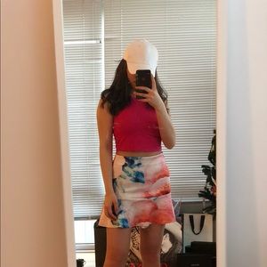 Zara fishtail highwaist skirt
